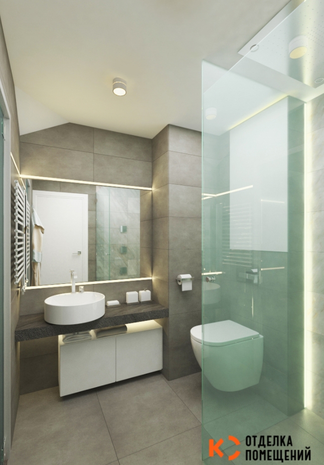 Дизайн проект санузла