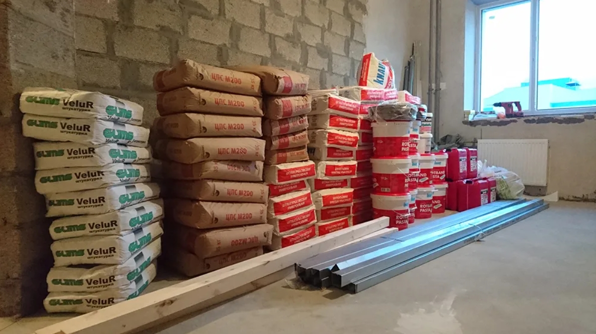 Материалы на ремонт квартиры